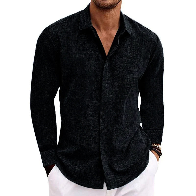 Herren Hemd Langarm Modern Slimfit