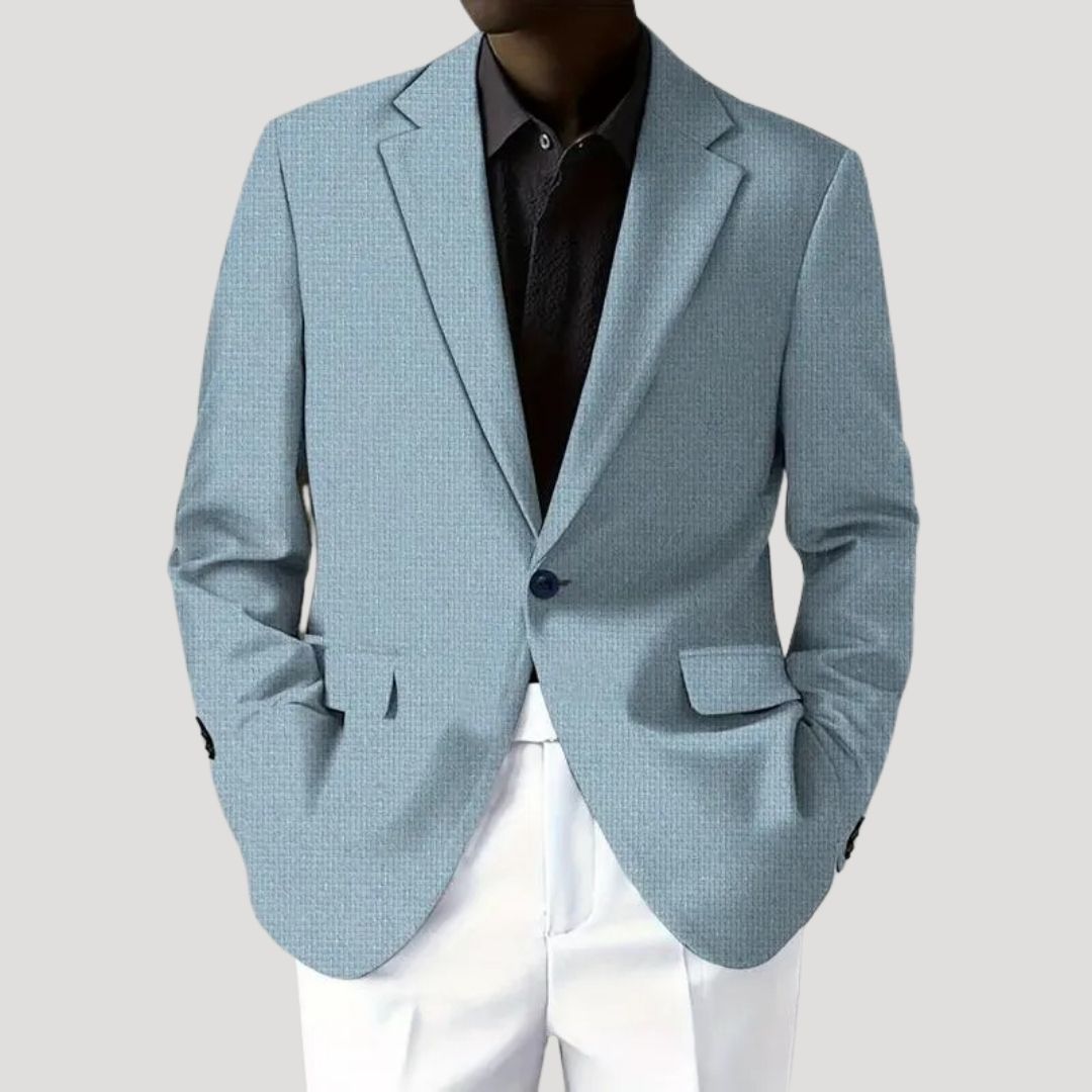 Herren Blazer Modern Maßgeschneidert Freizeit Style