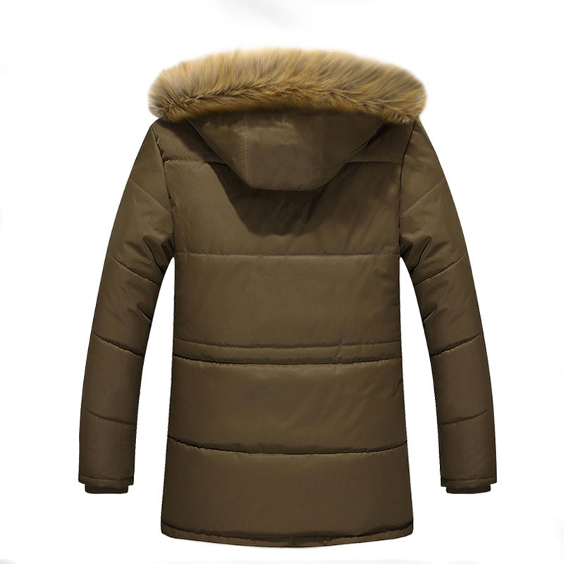 Herren Winterparka Warm Isoliert Berlin Style