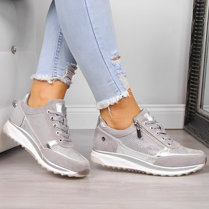 Sportschuhe Bequem Laufschuhe Schnellverschluss