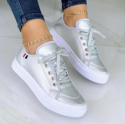 Plateausneaker Frauen Trendy Höhe Sneaker Schuhe