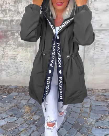 Moderne Freizeitjacke Zip-Up Damen