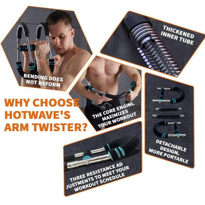 Armtrainer Twister Fitnessgerät Effektiv