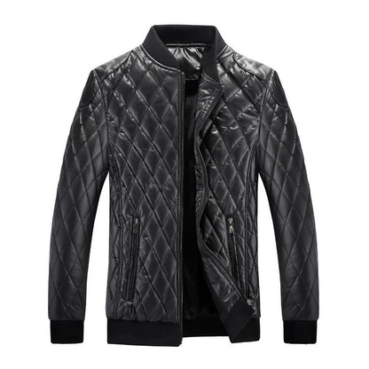 Herren Steppjacke Warm Elegant Übergröße
