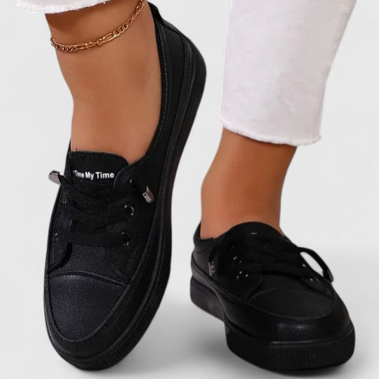 Damen Sneaker Frühling Klassisch Schnüren