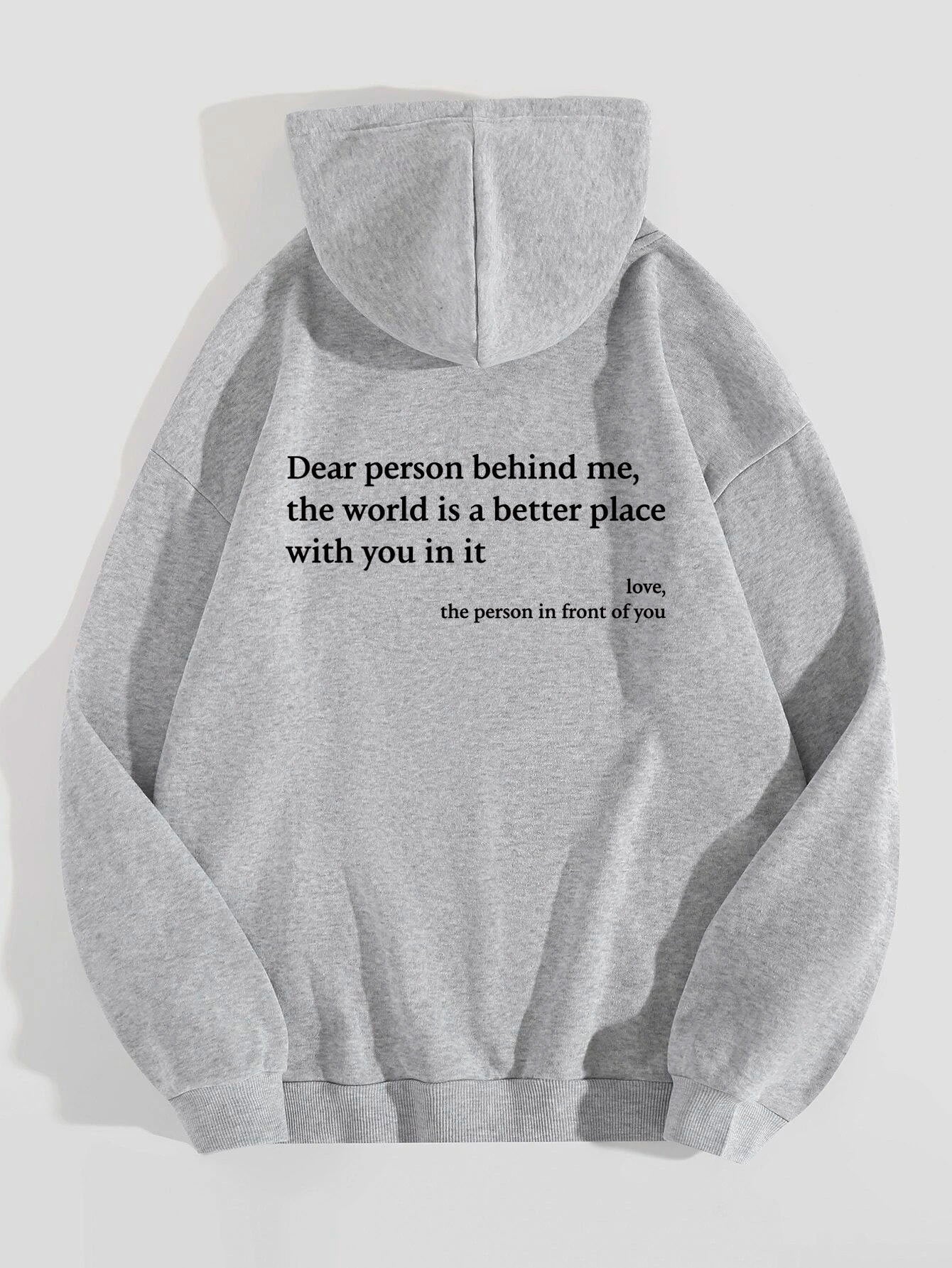 BerlinGlamour Hoodie: Du Bist Genug