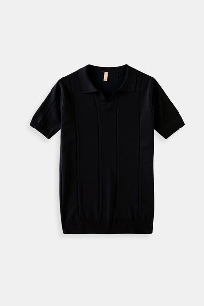 Mintgrünes Poloshirt Retro Style