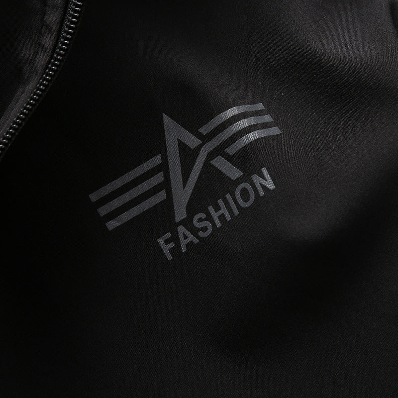 Herren Sportjacke Wasserdicht atmungsaktiv mit Kapuze