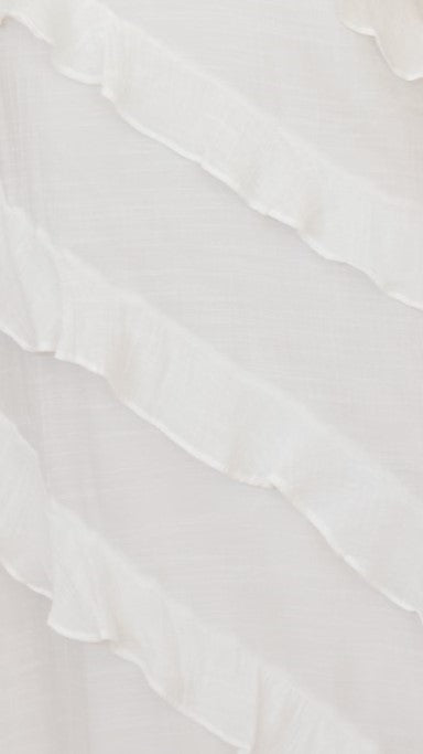 Frauenkleid mit Rüschen Verspielt Elegant