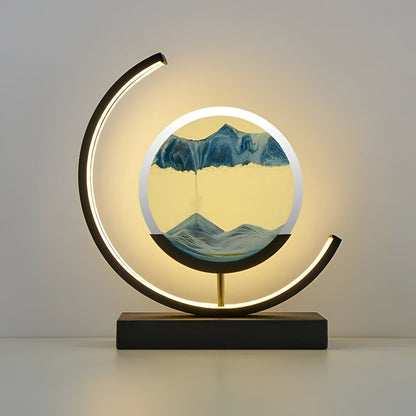 Moderne LED Sandlampe Dimmbar mit Touchsteuerung