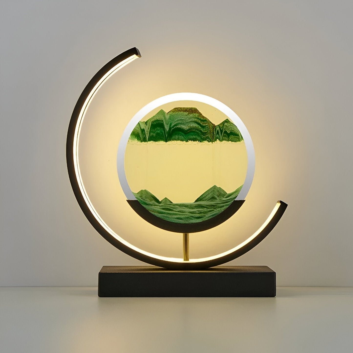 Moderne LED Sandlampe Dimmbar mit Touchsteuerung