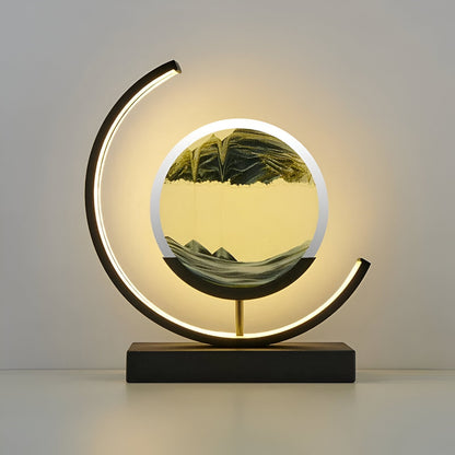 Moderne LED Sandlampe Dimmbar mit Touchsteuerung