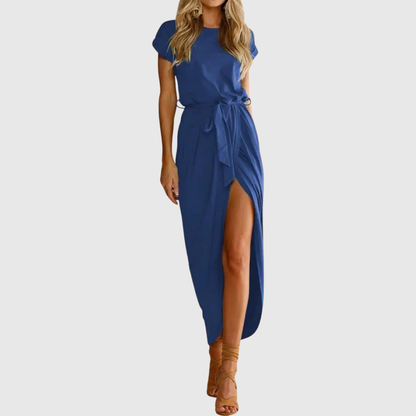 Lässiges Sommerkleid Midi Größe