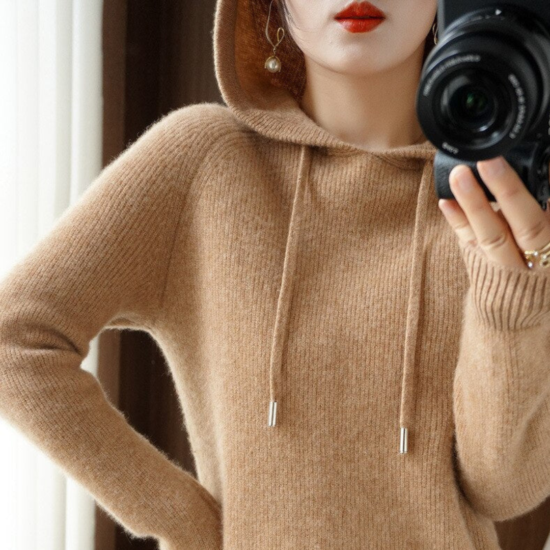Damen Winterhoodie Warm Kapuzenpullover