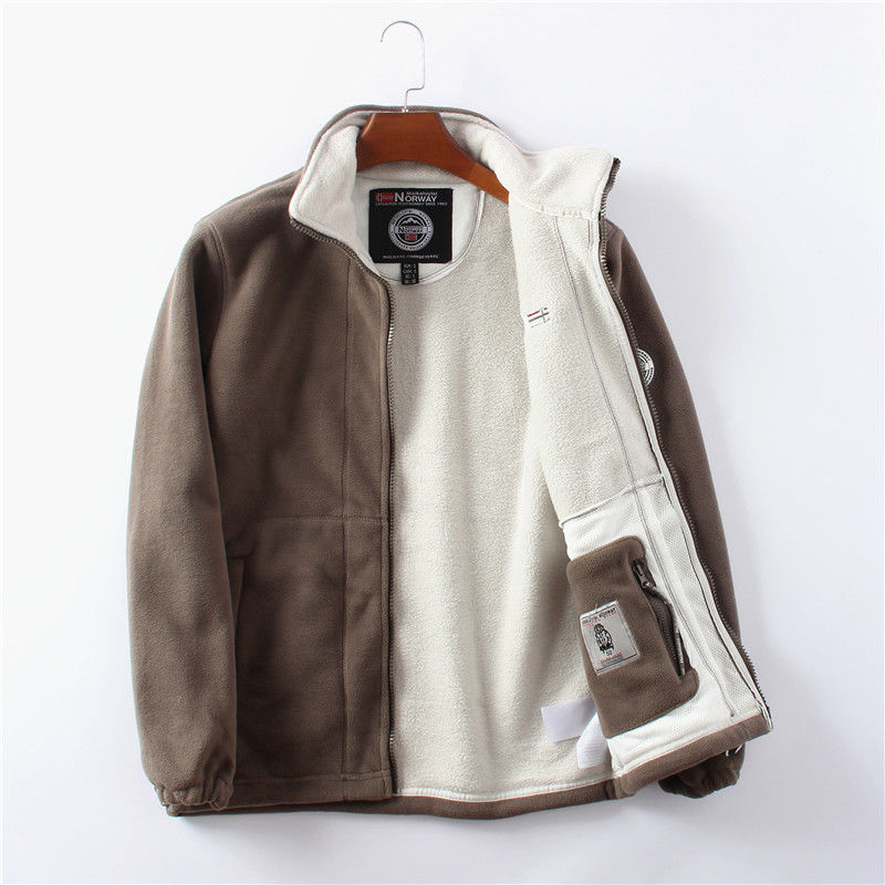Herren Fleecejacke Winddicht Warm Isolierend