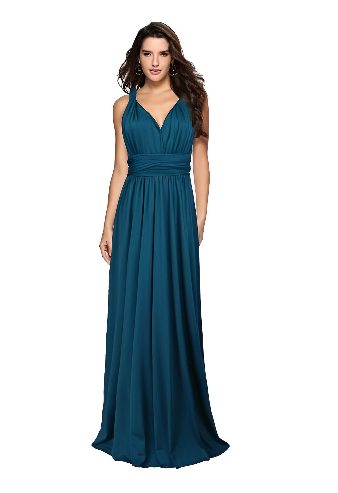 Julianne: Elegantes langes Kleid für den Club