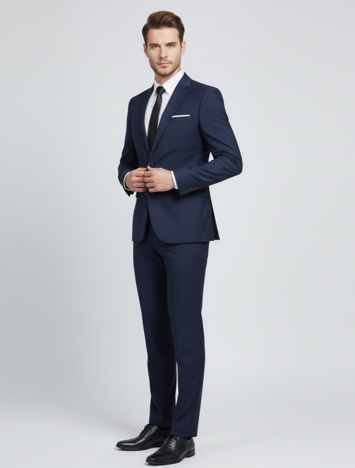 Herren Anzug Set Zweiteilig Frühling Modern Slim - BerlinGlamour