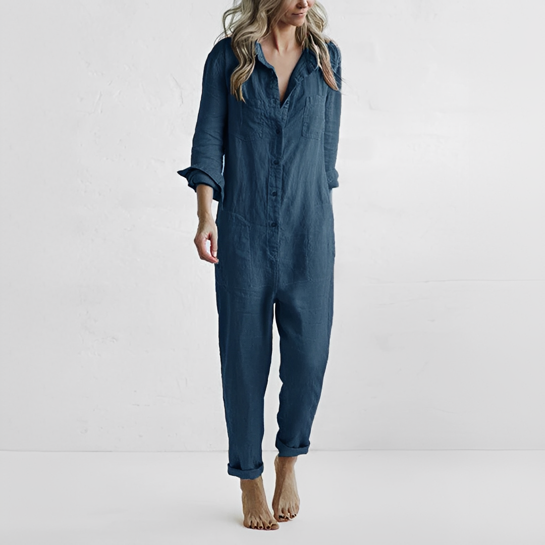 Damen-Overall Bequem Komfortabel Stretch