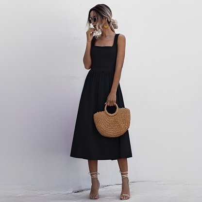 Ärmelloses Damen Sommerkleid Elegant Kurz