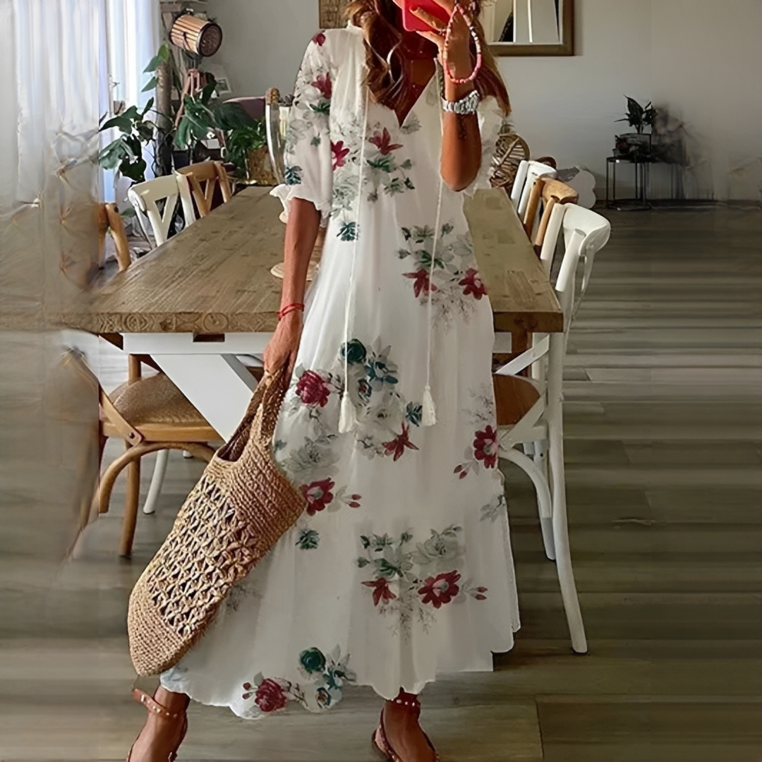 Sommerkleid für Damen Kurz Leicht Modisch