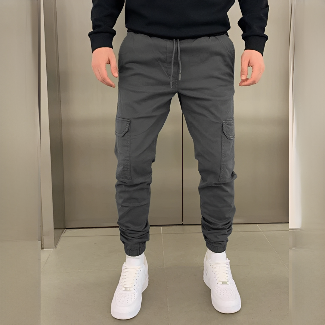 Bequeme Herren Cargohose Freizeit Hose Comfort