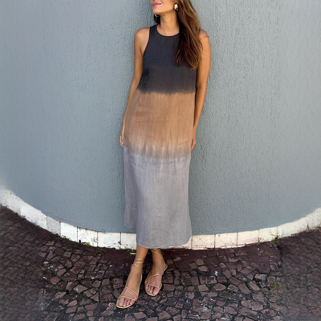 Ärmelloses Damenkleid Modern Sommerkleid - BerlinGlamour