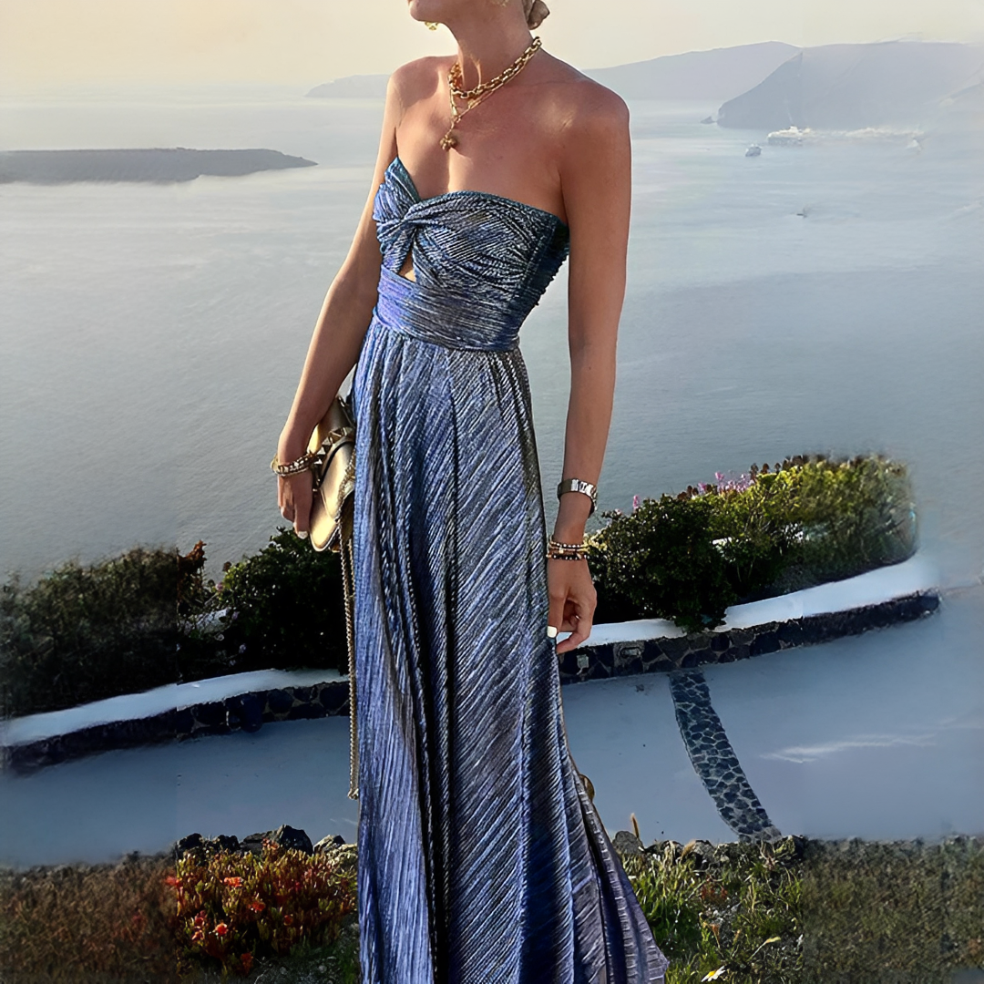 Elegantes Sommerkleid Damen Kurz Modisch