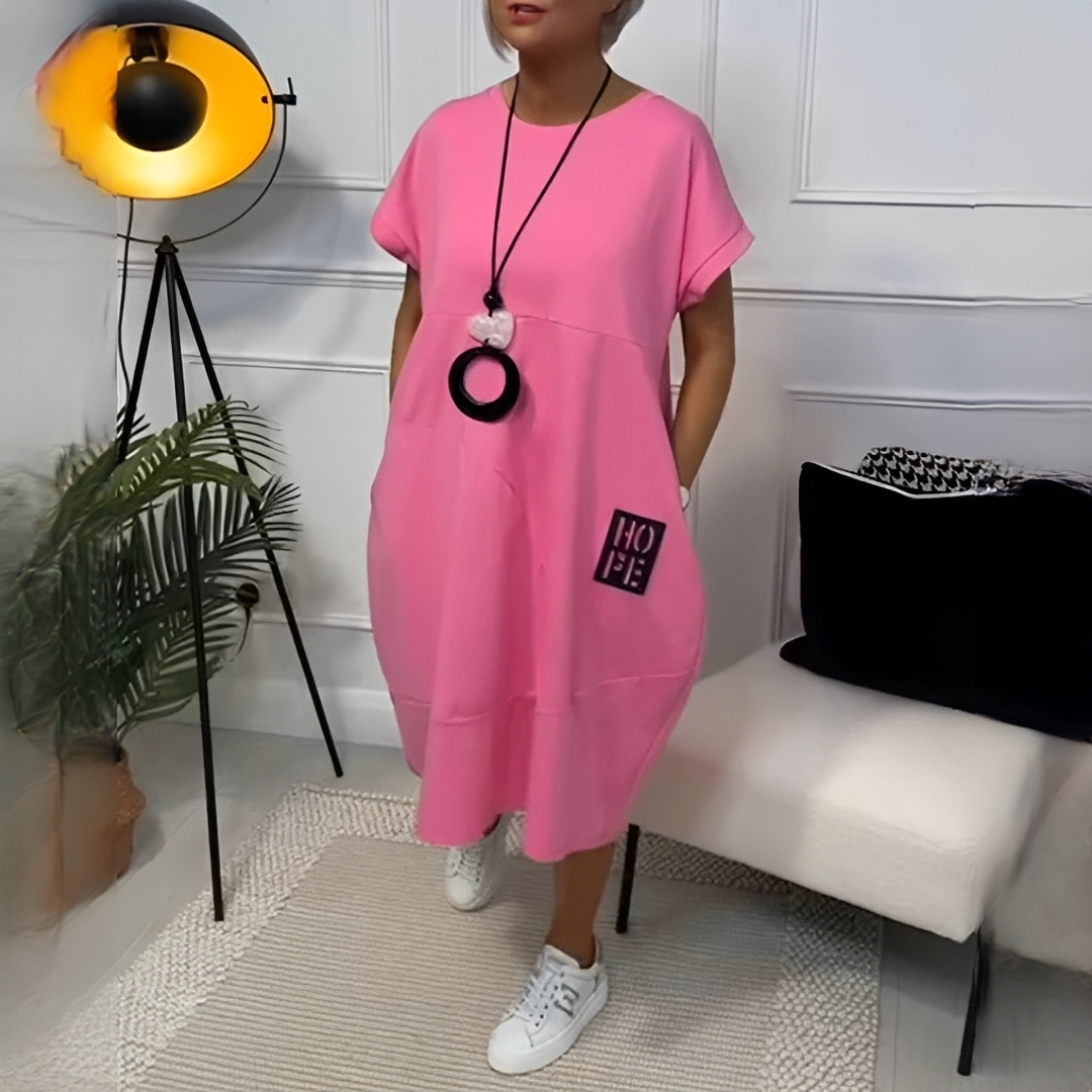 Sommerkleid Damen Leicht Locker Modern - BerlinGlamour