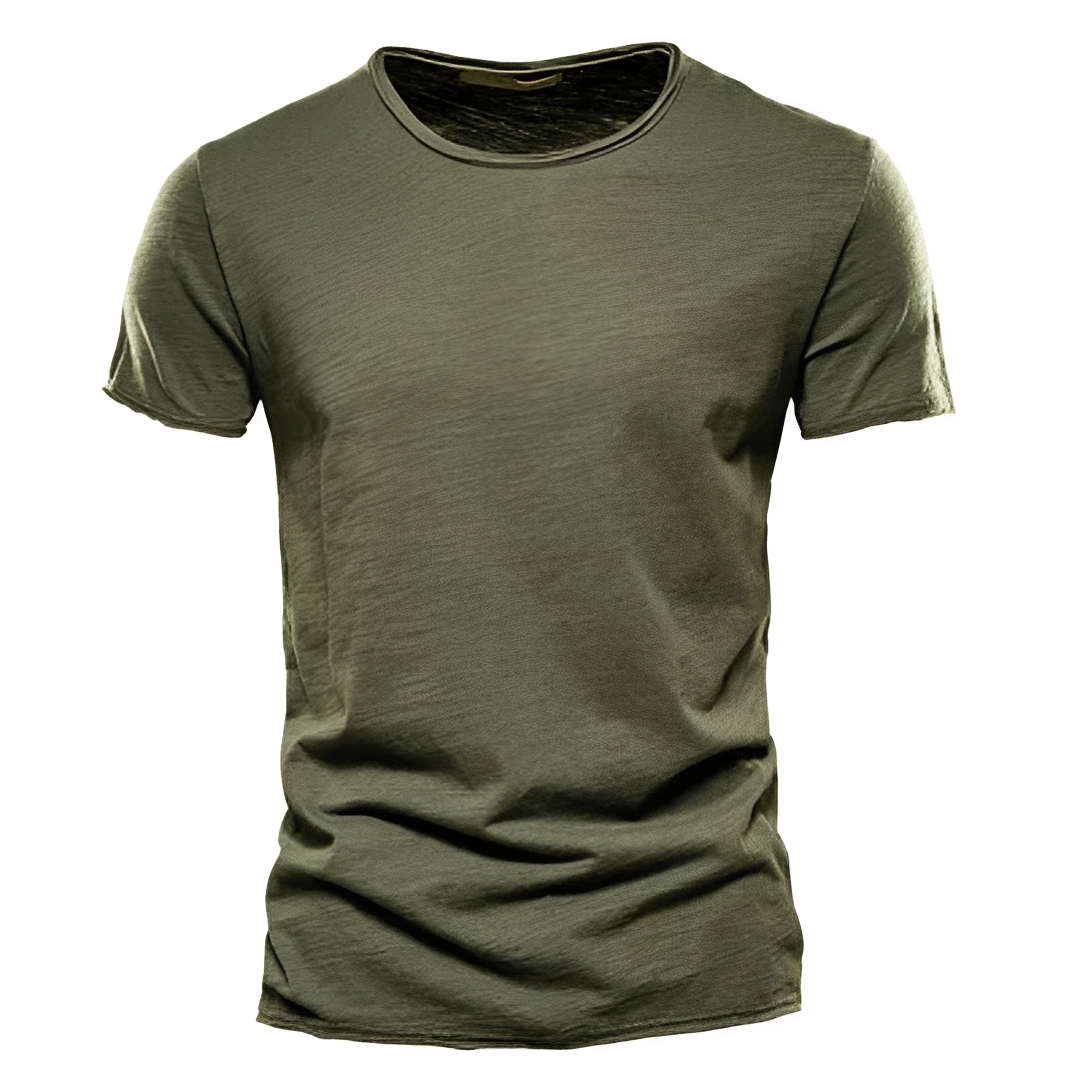 Elegantes Herren T-Shirt Klassisch Slimfit