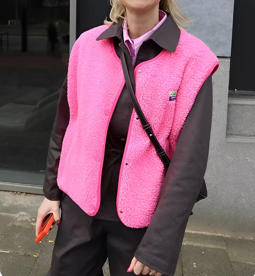 Gewebter Damen-Cardigan Offen Strick Modern