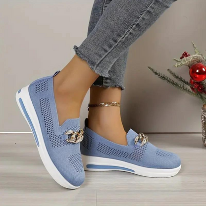 Damenschuhe Sneaker Atmungsaktiv Sportlich