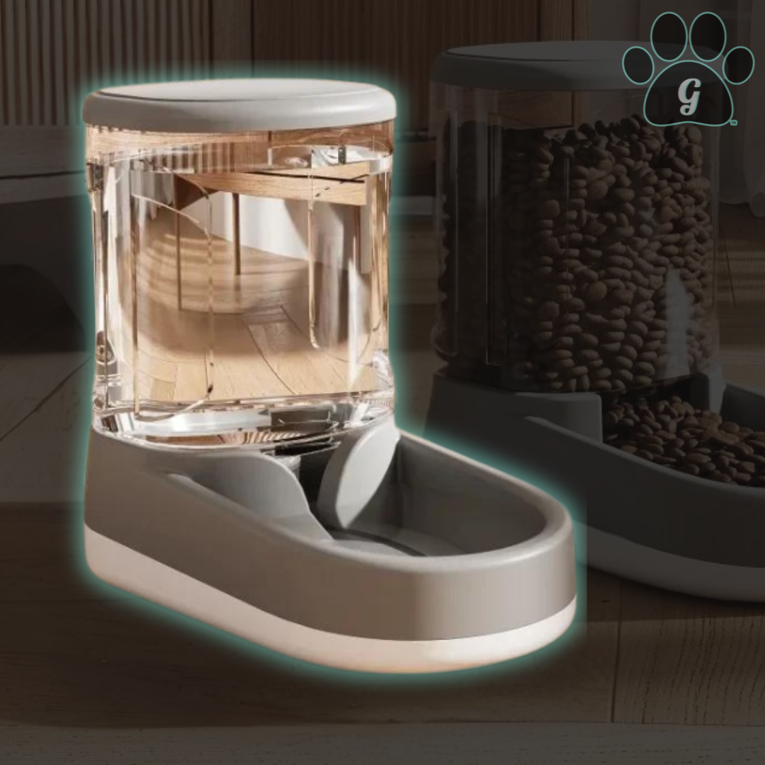 Automatischer Tierfutterspender 3,8L mit Schwerkraft
