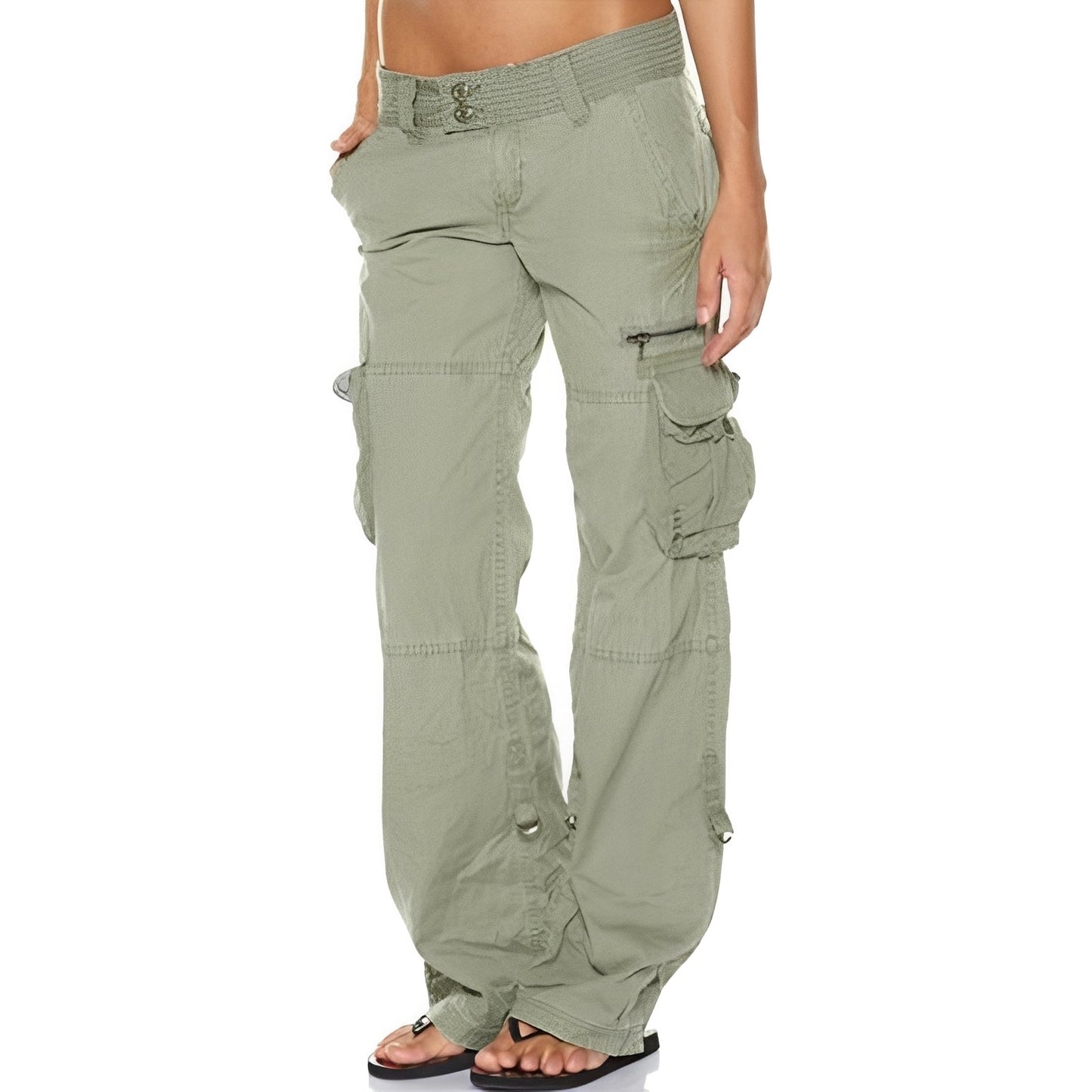 Damen Cargohose Bequem Locker Sitzend Modisch - BerlinGlamour