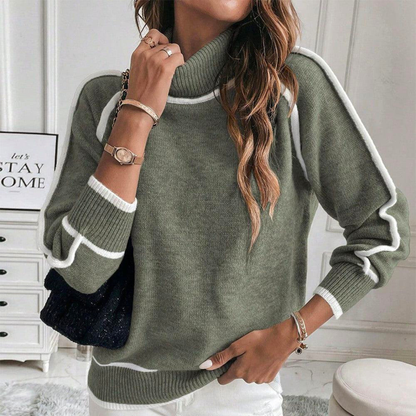 Damen Strickpullover Frühling Lässig Bequem - BerlinGlamour