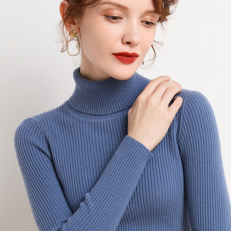 Elise Rollkragenpullover aus Strick