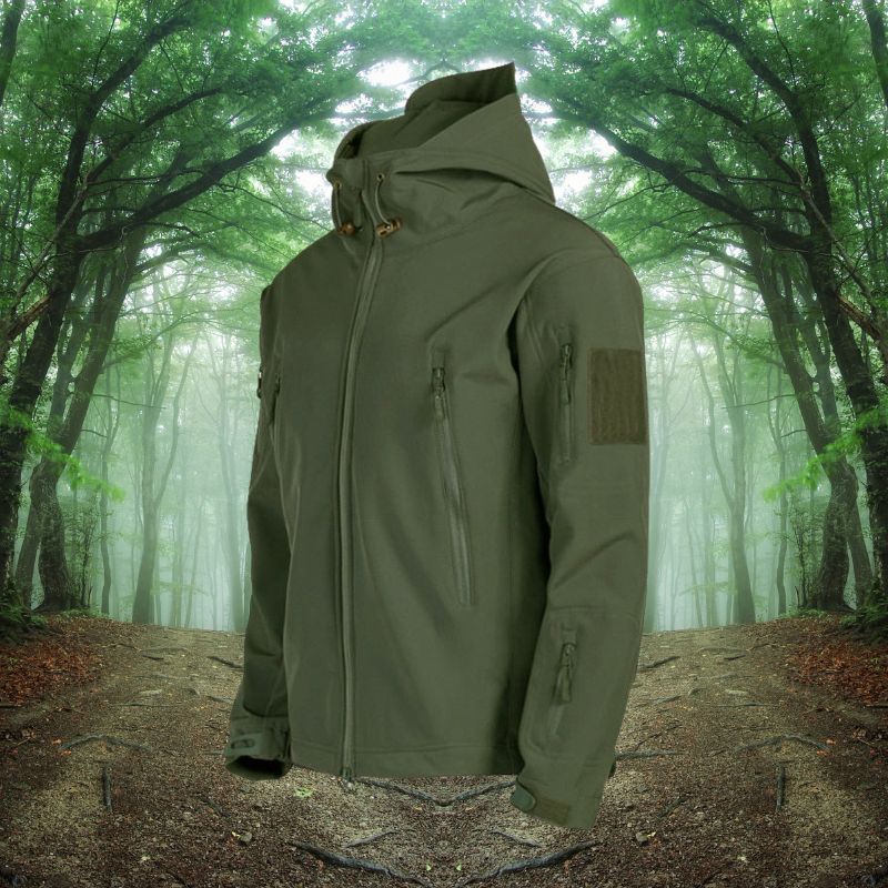 Herren Outdoor Jacke Wasserdicht atmungsaktiv