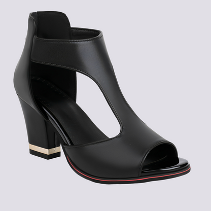 Damen Sandaletten Elegante Reißverschluss Schuhe
