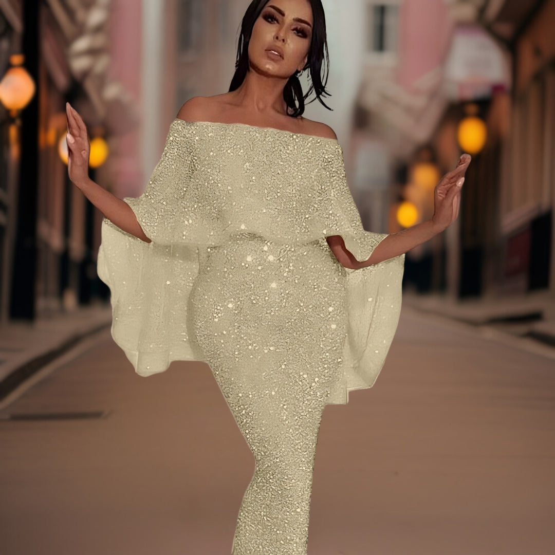 Langes Maxikleid Verona Elegant Damenkleid