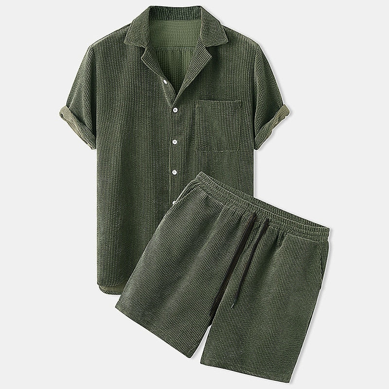 Herren Cord-Set Modern Qualität - BerlinGlamour