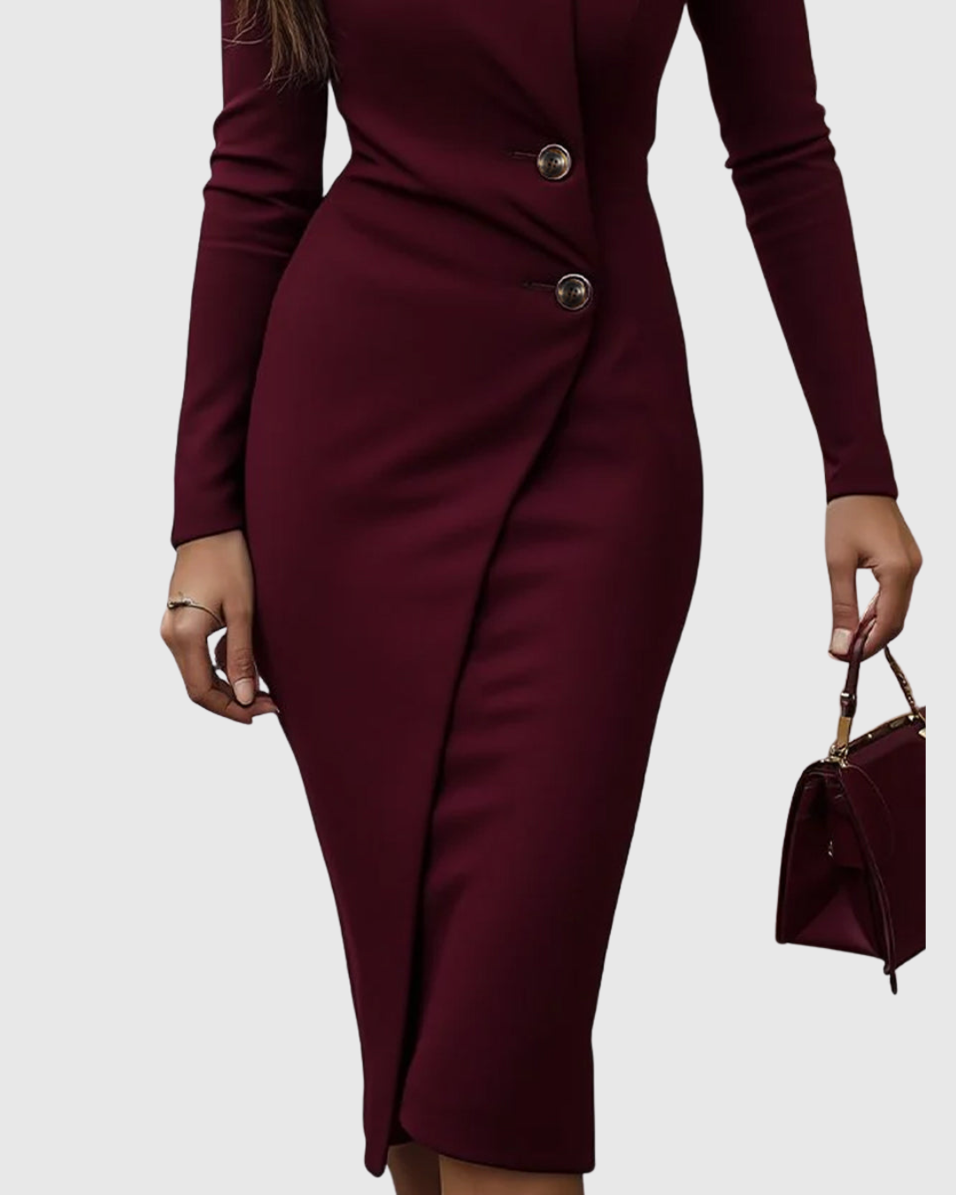 Elegante Damenblazerrobe Modern Schwarz