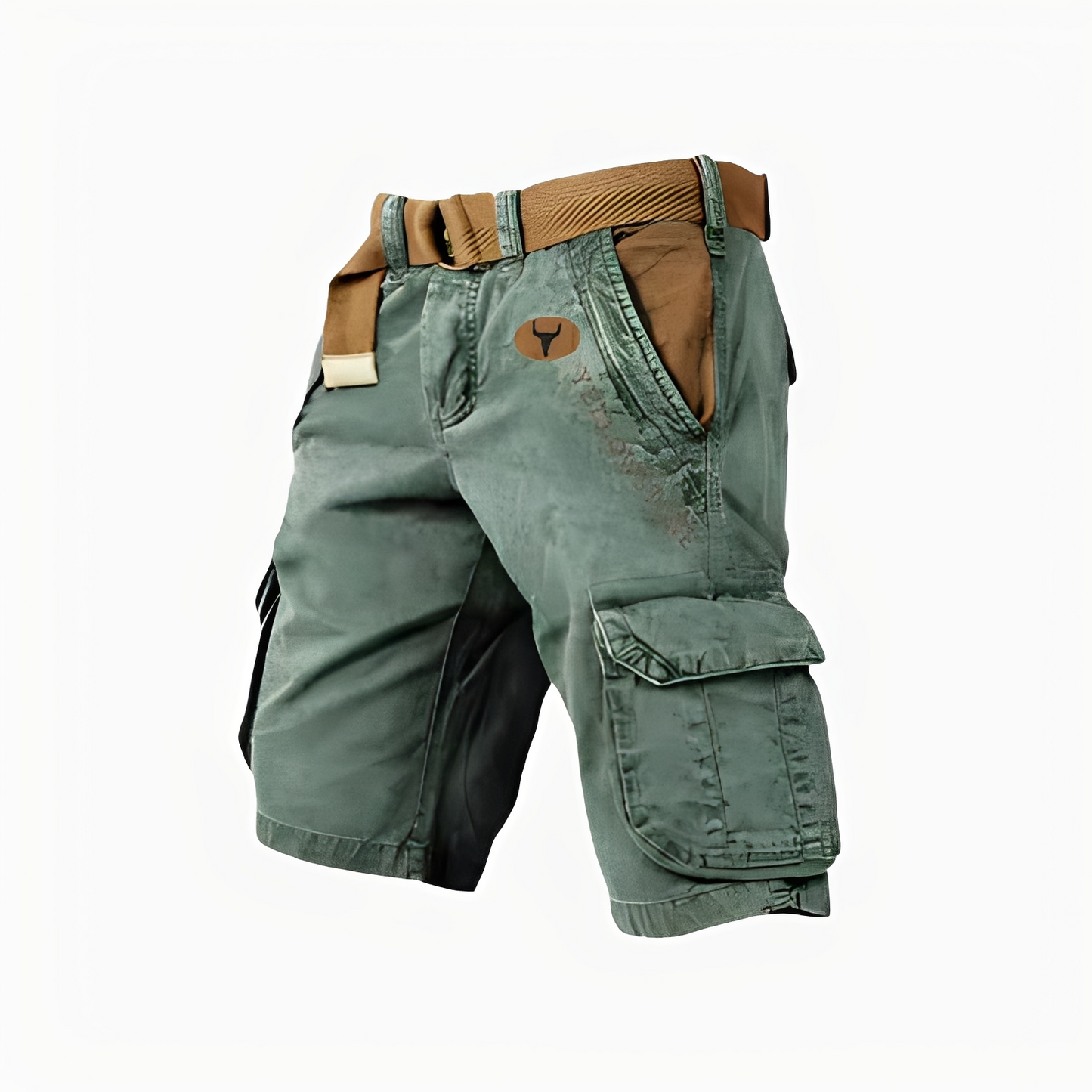 Herren Cargo Shorts Bequem Leicht Freizeit