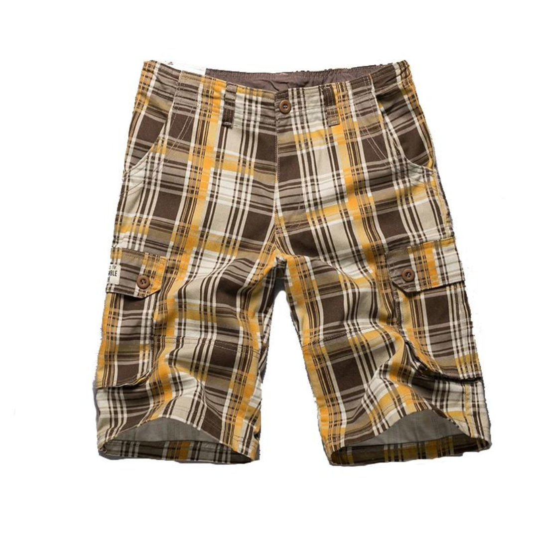 Herren Cargo Shorts Leicht Baumwolle Sommer