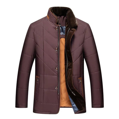 Herren Winterjacke Warm Isoliert
