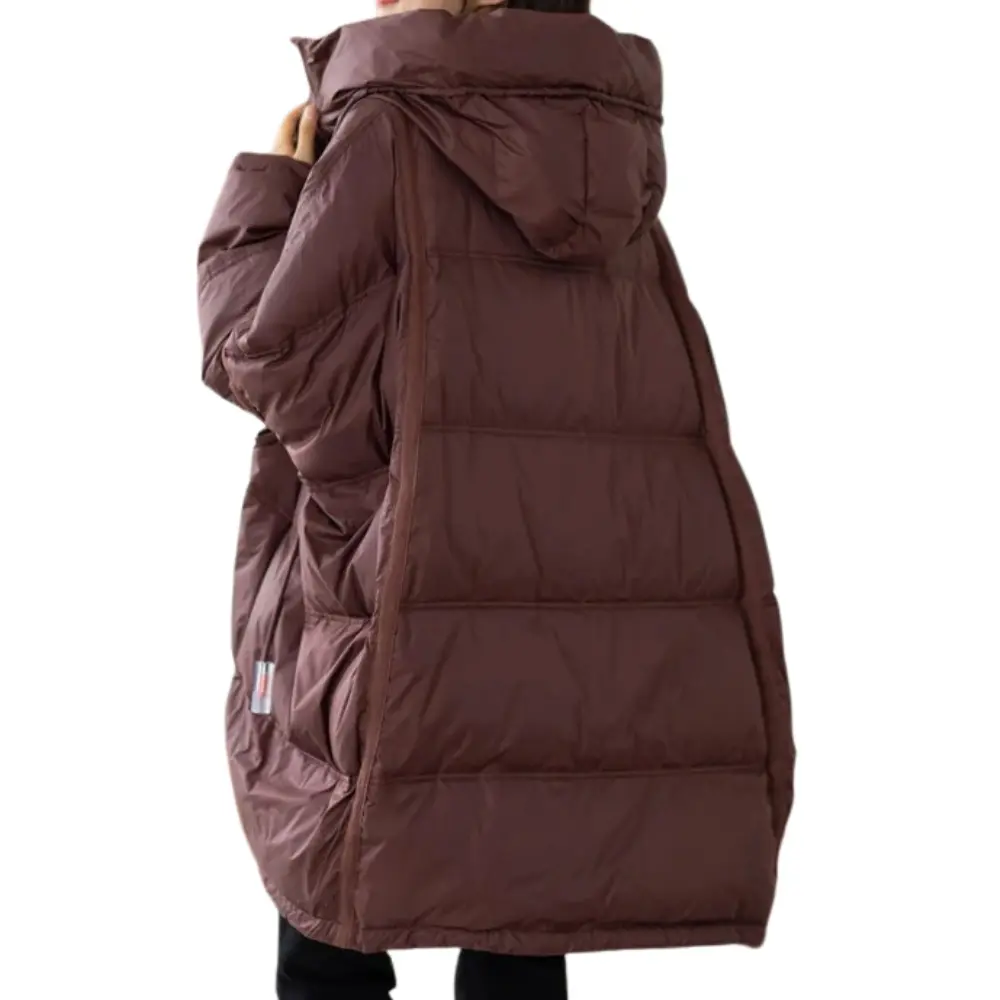 Damen Jacke Gepolstert Lockere Winterjacke Modern