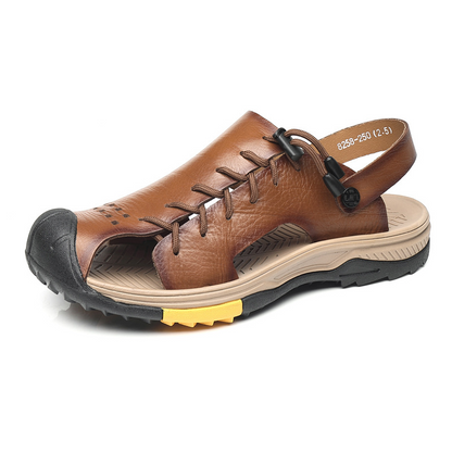 Ledersandalen Männer Robust Bequem Sommer - BerlinGlamour