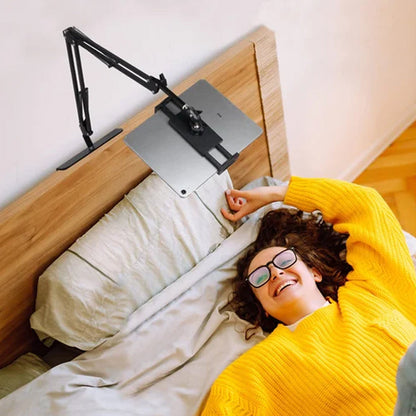 Praktischer Bett-Telefonhalter Ausziehbar Schwarz