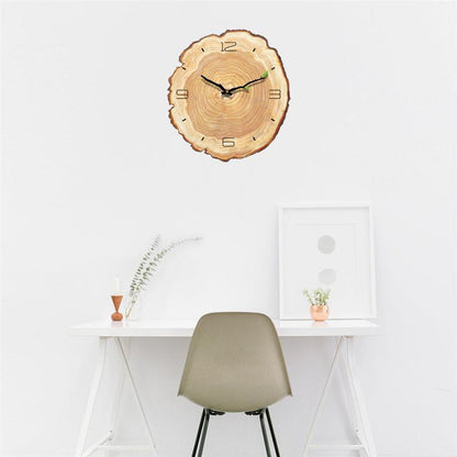 Holz Wanduhr Jahresringe Dekorativ Berlin