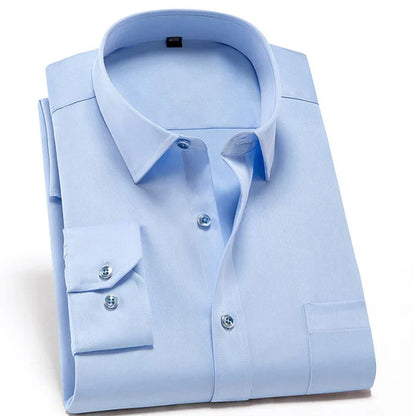 Elegantes Herrenhemd Stretch Komfort Pflegeleicht