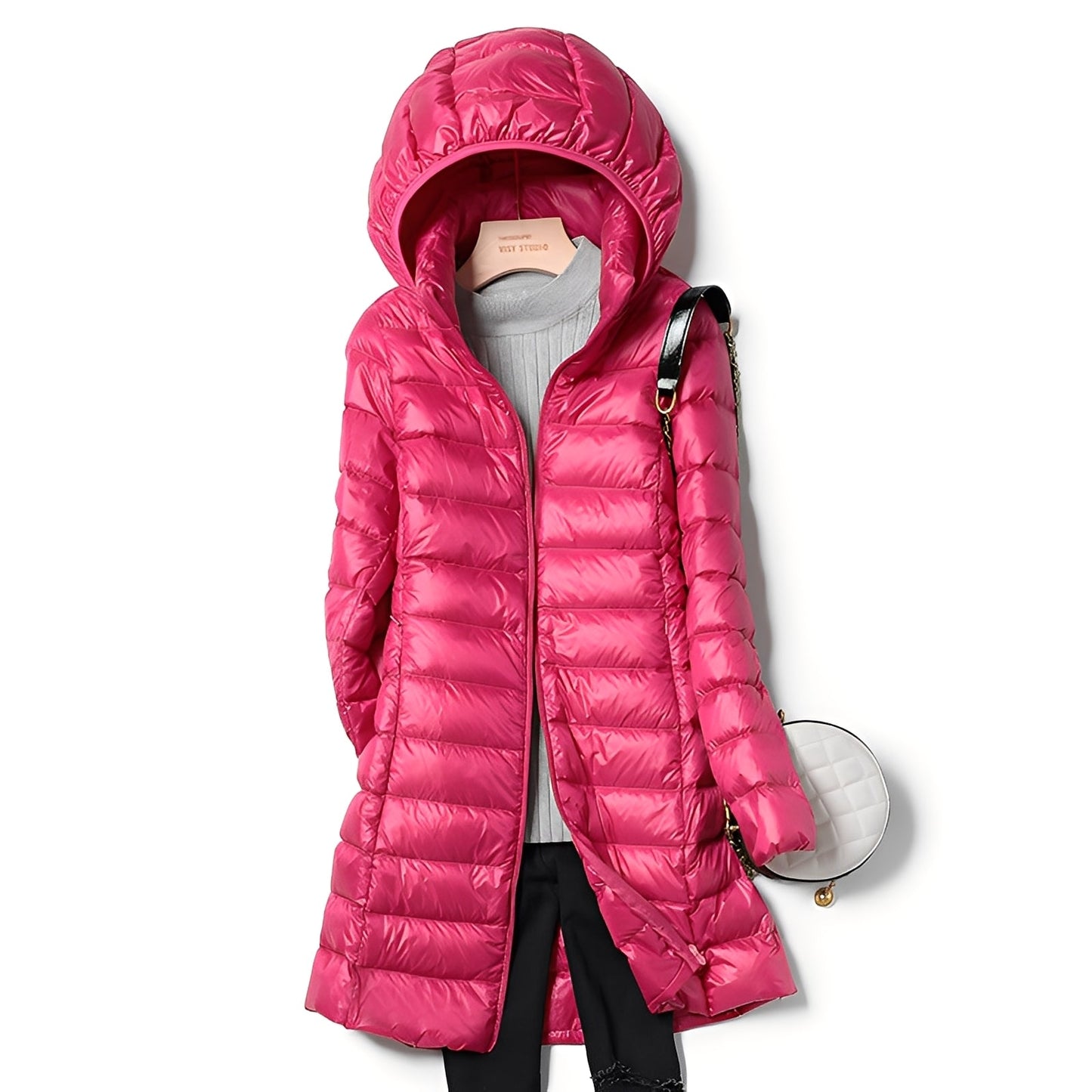 Daunenjacke Damen Stilvoll Kuschelig Warm