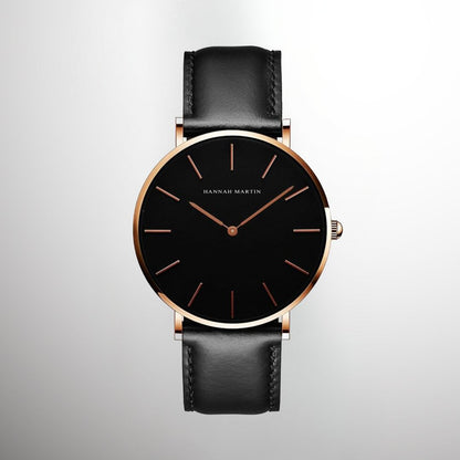 Herren Armbanduhr Elegantes Design Leder